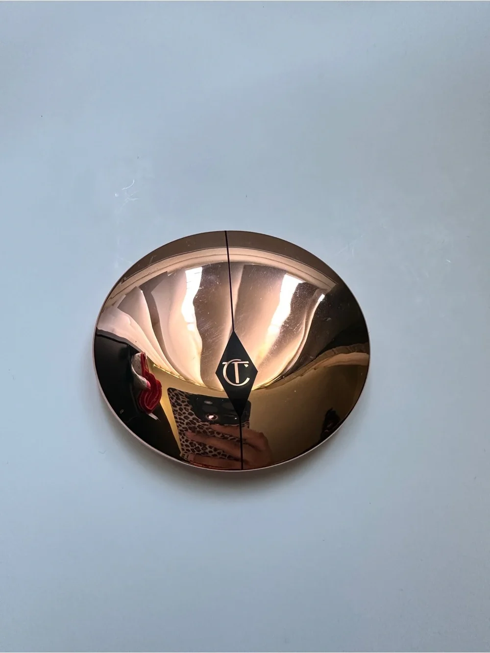 Charlotte Tilbury Metallic Rose Gold Compact